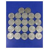 22) 1976 Eisenhower Dollars