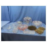 Depression Glass &other Glass Dishes