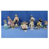 Ceramic Figures, some Vintage