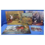 Unframed Art Prints, some Signed, Various Sizes