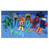 Vintage Super Hero Action Figures