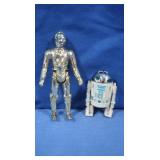 1977 Star Wars Action Figure-C-3PO & R2-D2