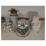 Animated Christmas Snow Globe &other Christmas