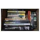 Books-Football,Harley-Davidson &more