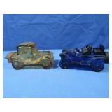 Vintage Avon Cologne Car Shaped Glass Bottles