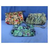 3 Vera Bradley Softside Bags