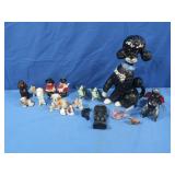 Vintage Ceramic Poodle Figurine & more