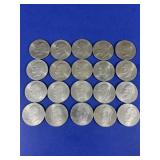 20) 1976 Eisenhower Dollars