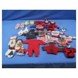 Winter & Christmas Knit Doll Clothes