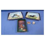 Ceramic Serving Dishes 9x6.75", Camel Lights Ash