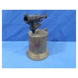 Vintage Worth Brass Blow Torch, 9.5"H