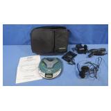 Jensen CD Player CD-300CKA w/case and accessories