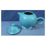 Vintage Peacock Blue Fiestaware Teapot