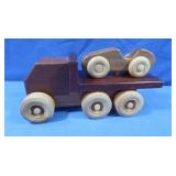 Heirloom Toys Handcrafted Wooden Car Carrier