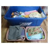 Lg lot of Crafting Fabric Pieces