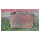 Vintage General Explosives Wooden Dynamite Box
