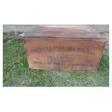 Vintage American Cyanamid Wooden Dynamite Box