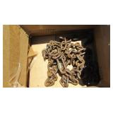10 1/2ft.)-1 3/4" Link Chain w/Hooks