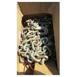 15" Heavy 2" Link Chain w/Hooks