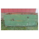 Vintage Green Hercules Blasting Caps Wooden Box