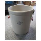 Antique 5gal Stoneware Crock-13.75"H-No Cracks