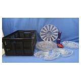 Glass Platters,Glass Relish Trays,Vase &more
