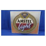 Vintage Amstel Light Beer Sign
