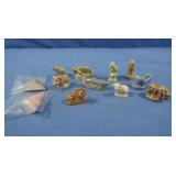 Red Rose Tea Porcelain Collectible Figures