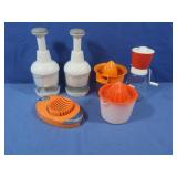 Pampered Chef Food Choppers,Citrus Juicers,Nut