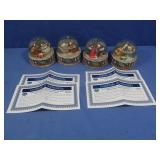 Beauty and the Beast Snow Globes w/ COA