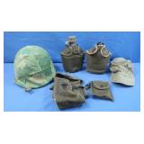 U.S. Military Canteens,Pouches,Helmet