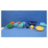 Fiestaware-Mugs,Gravy Boat&more