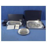 Wendell August Trays & sm Plate