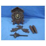 Vintage German Black Forest Cuckoo Clock