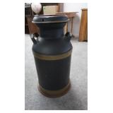 Vintage Metal Milk Can(26"H)