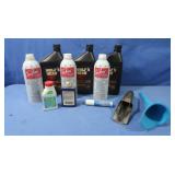 3 Cans of Seafoam,WD-40 2 1/2qt 10w-30 Oil