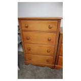 4 Drawer Wooden Dresser-28x18x41