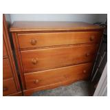 3 Drawer Wooden Dresser-40x18x33"H