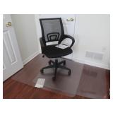 MoNi Bloom Wheeled Office Chair & 2 Chair Mats