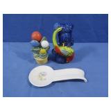 Vintage Shawnee Pottery Measuring Spoon