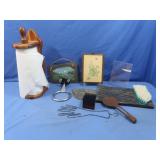 Wooden pape Towel Holder,Wooden Wall