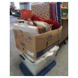 Lg Lot-Sheets,Chair Cushions&more
