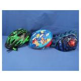 3 Bike Helmets
