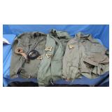 3 U.S. Army Shirts,Hat, Patches&more