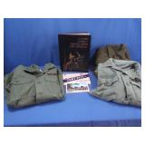 2 Vintage U.S. Army Fatigue Shirts (Vietnam era)
