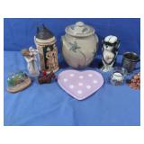 Home Decor-Beer Stein,Willow Tree Figure &more