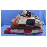 Vintage Patchwork Quilt(53x90"),Vintage