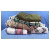 5 Blankets/Throws, Fleece&Wol 38x76