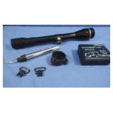 Mouser Rifle Scope, 10x40, 13" and Storm King