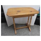 Vintage Wooden Table-28x17.25x27"H